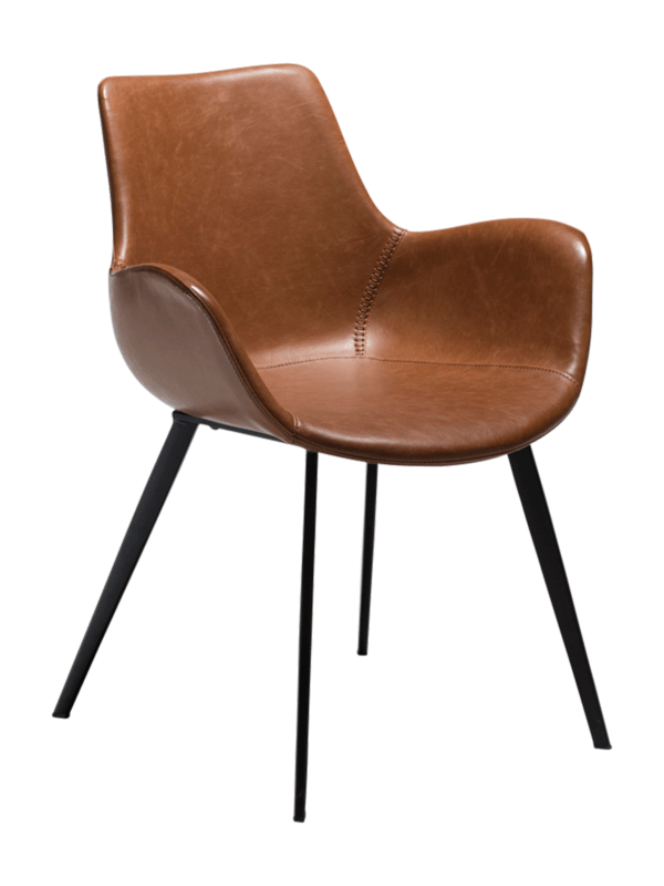 Oblazinjen jedilni stol Hype Brown II