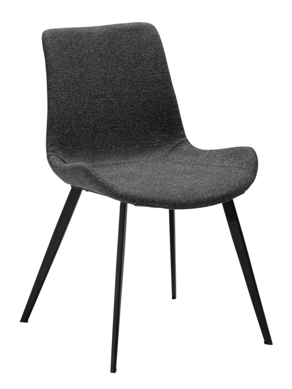 Oblazinjen jedilni stol Hype Grey