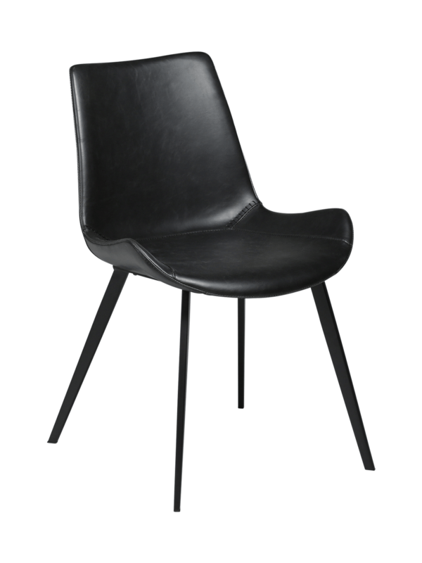 Oblazinjen jedilni stol Hype Vintage Black