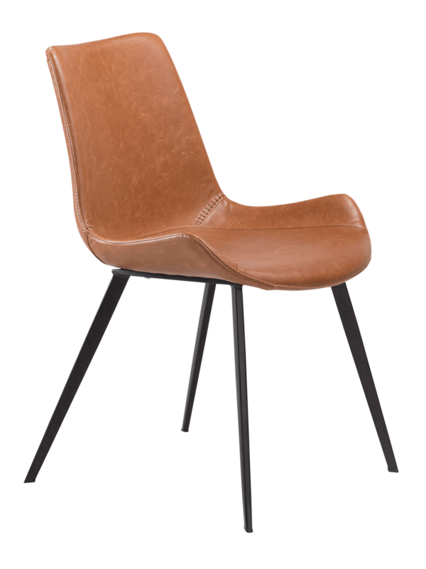 Oblazinjen jedilni stol Hype Vintage Brown