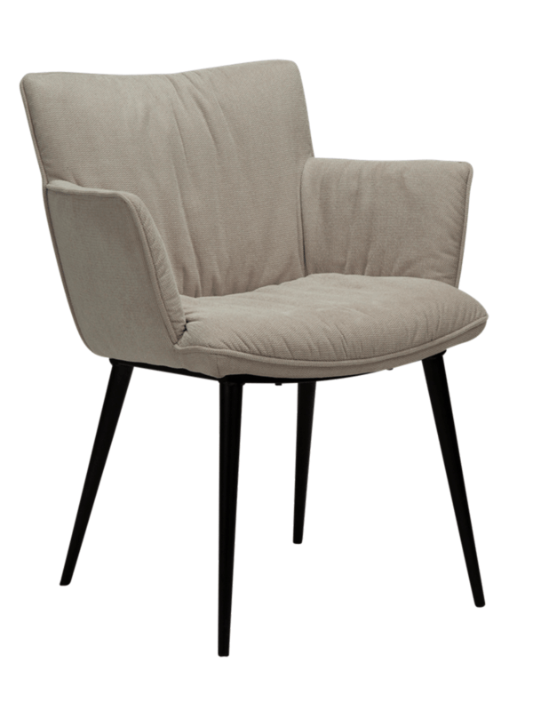 Oblazinjen jedilni stol Join Beige