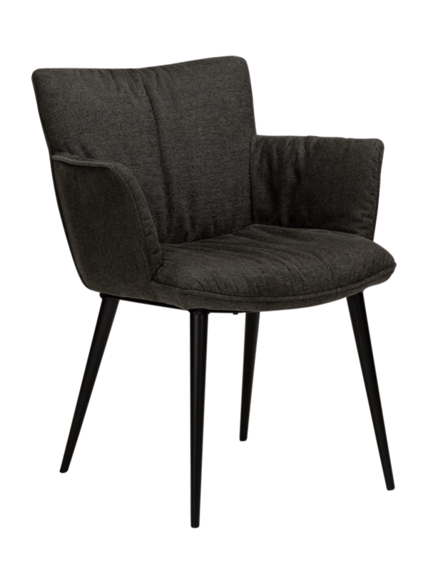 Oblazinjen jedilni stol Join Black