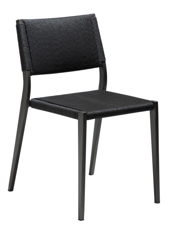 Oblazinjen jedilni stol Loop Grey