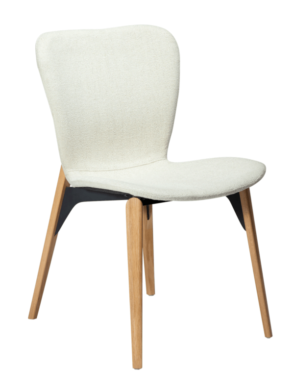 Oblazinjen jedilni stol Paragon White