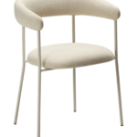 Oblazinjen jedilni stol Plenti Beige II 1