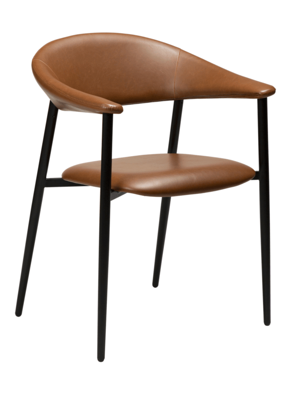 Oblazinjen jedilni stol Rover Brown