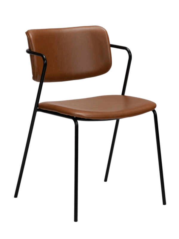 Oblazinjen jedilni stol Zed Brown
