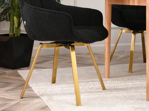 Oblazinjen jedilni stol King Boucle - Image 10