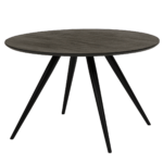 Lesena jedilna miza Eclipse Grey Round 120 1