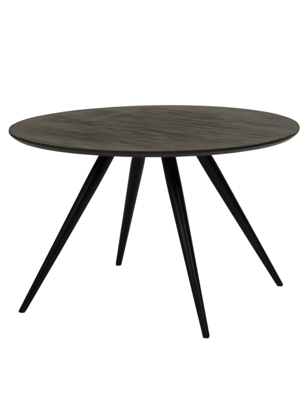 Lesena jedilna miza Eclipse Grey Round 120