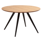 Lesena jedilna miza Eclipse Oak Round 120 1