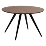 Lesena jedilna miza Eclipse Walnut Round 120 1