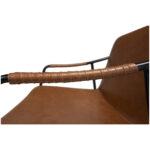 Oblazinjen jedilni stol Boto Brown 7