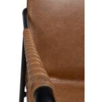 Oblazinjen jedilni stol Boto Brown 5