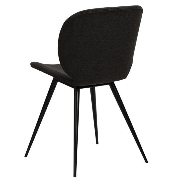 Oblazinjen jedilni stol Cloud Crow Black - Image 6