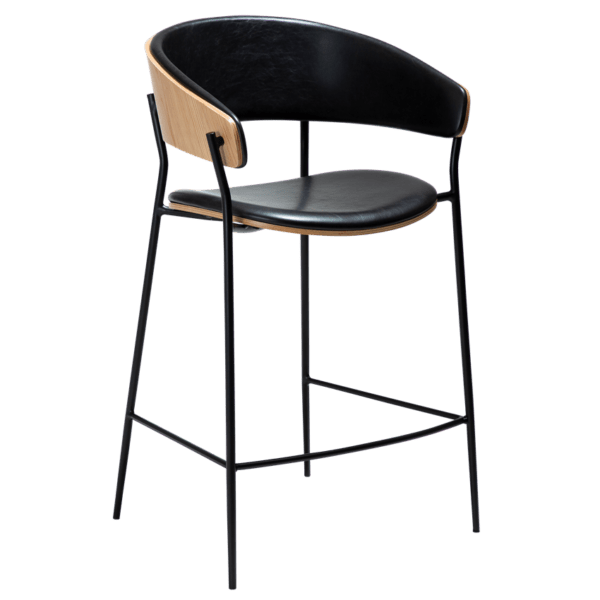 Oblazinjen barski stol Crib Oak - Image 2