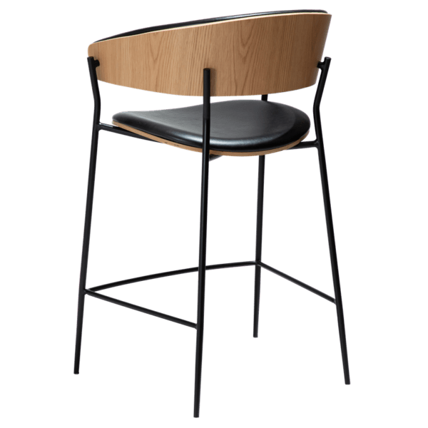 Oblazinjen barski stol Crib Oak - Image 6