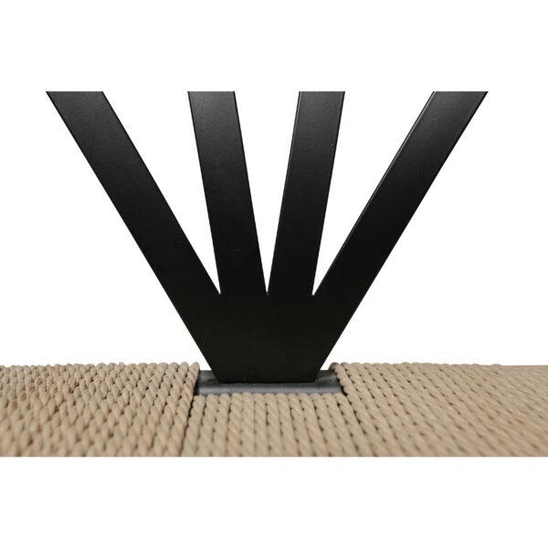 Lesen jedilni stol Delta Black - Image 4