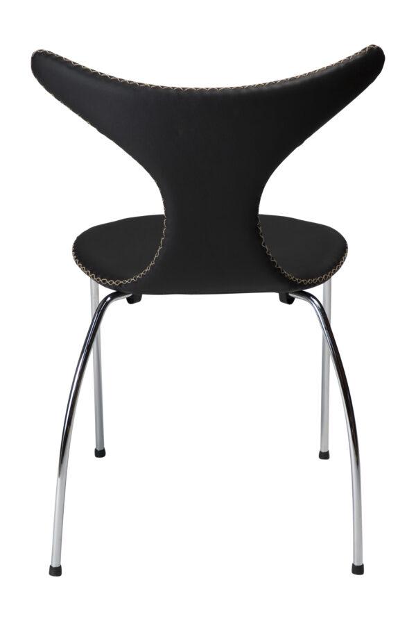 Oblazinjen jedilni stol Dolphin Black - Image 5