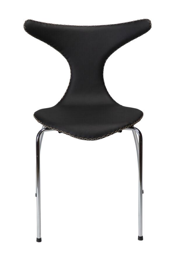 Oblazinjen jedilni stol Dolphin Black - Image 3
