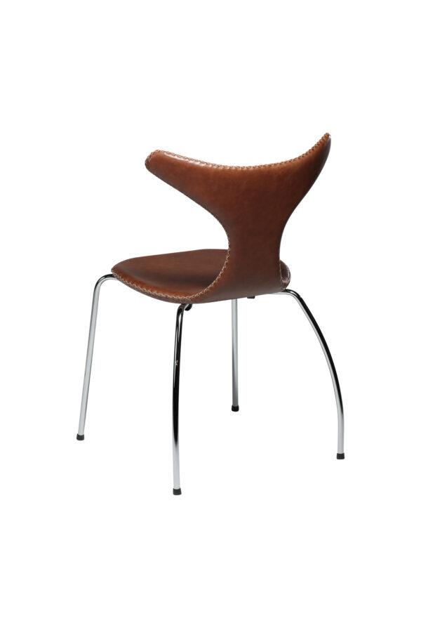 Oblazinjen jedilni stol Dolphin Brown - Image 2