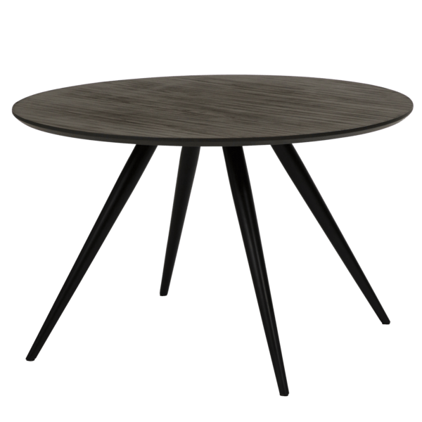 Lesena jedilna miza Eclipse Grey Round 120 - slika 2