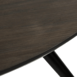 Lesena jedilna miza Eclipse Grey Round 120 9