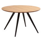Lesena jedilna miza Eclipse Oak Round 120 3
