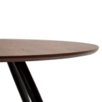 Lesena jedilna miza Eclipse Walnut Round 120 7