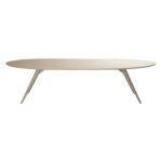 Lesena jedilna miza Eclipse Cashmere Oval 200 3