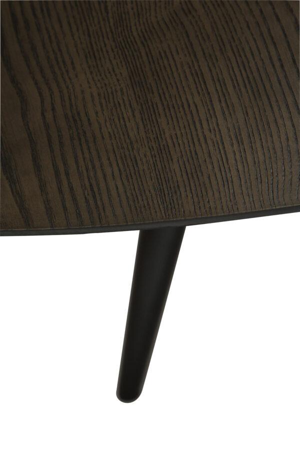 Lesena jedilna miza Eclipse Grey Oval 200 - Image 3