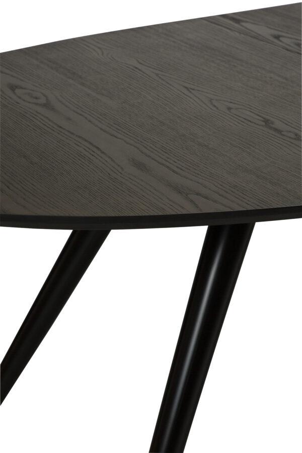 Lesena jedilna miza Eclipse Grey Oval 200 - Image 6