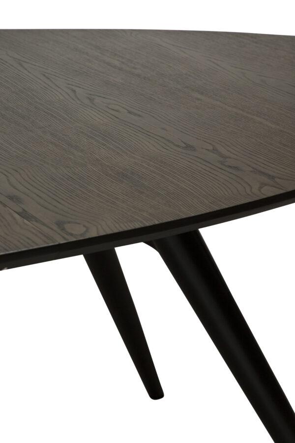 Lesena jedilna miza Eclipse Grey Oval 200 - Image 2