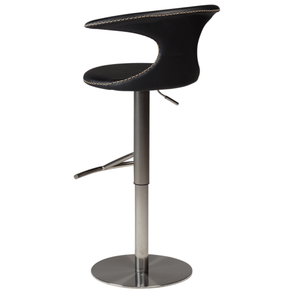 Oblazinjen barski stol Flair Gas Black - Image 3
