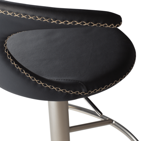 Oblazinjen barski stol Flair Gas Black - Image 6