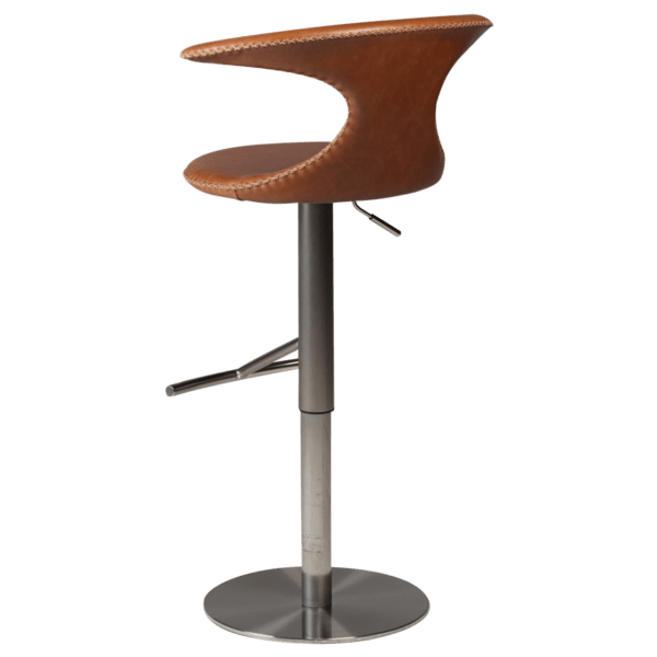 Oblazinjen barski stol Flair Gas Brown - Image 3