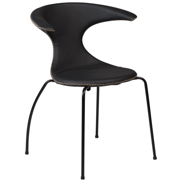 Oblazinjen jedilni stol Flair Black - Image 2