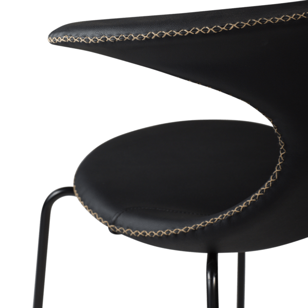 Oblazinjen jedilni stol Flair Black - Image 4