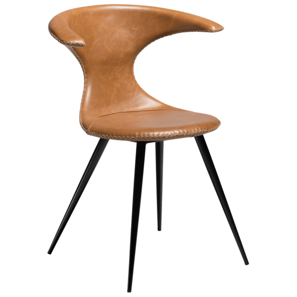 Oblazinjen jedilni stol Flair Brown Leather - Image 2