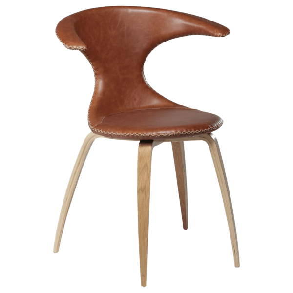 Oblazinjen jedilni stol Flair Brown Oak - Image 2