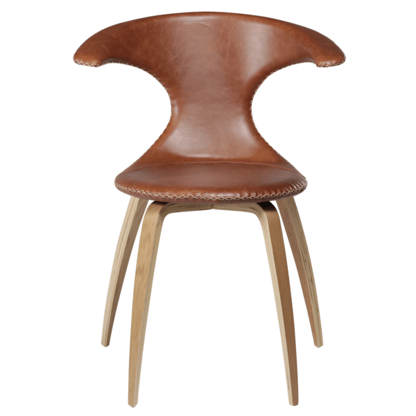 Oblazinjen jedilni stol Flair Brown Oak - Image 3