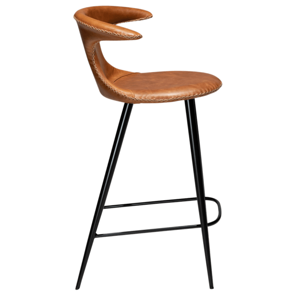 Oblazinjen barski stol Flair Leather Brown - Image 4