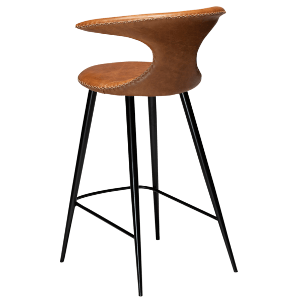Oblazinjen barski stol Flair Leather Brown - Image 6