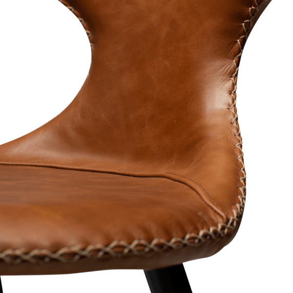 Oblazinjen barski stol Flair Leather Brown - Image 8