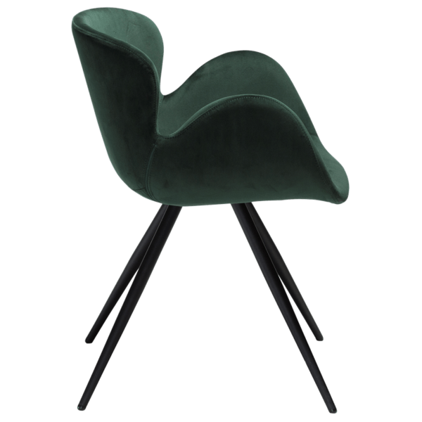 Oblazinjen jedilni stol Gaia Green Velvet - Image 4
