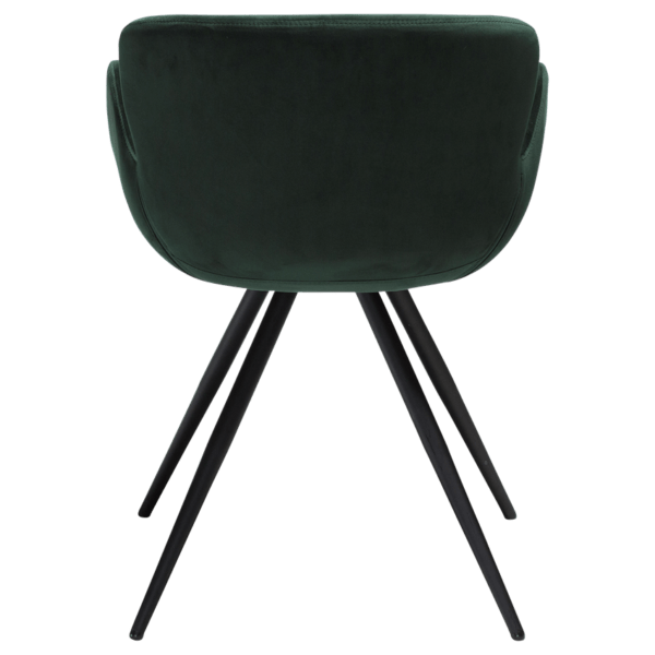 Oblazinjen jedilni stol Gaia Green Velvet - Image 5
