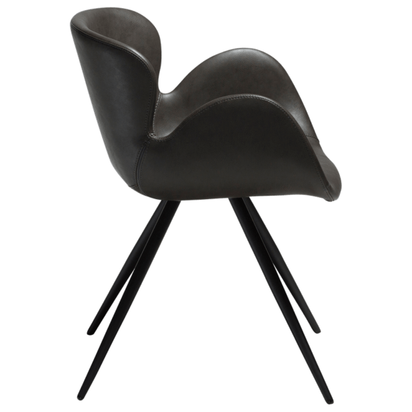 Oblazinjen jedilni stol Gaia Vintage Grey - Image 5