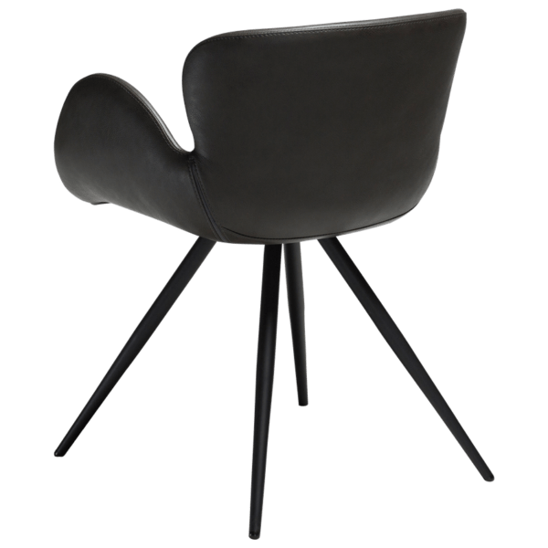 Oblazinjen jedilni stol Gaia Vintage Grey - Image 7