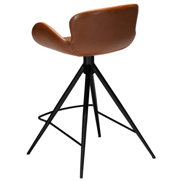 Oblazinjen barski stol Gaia Brown - Image 6