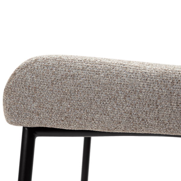 Oblazinjen barski stol Glam Brown - Image 2